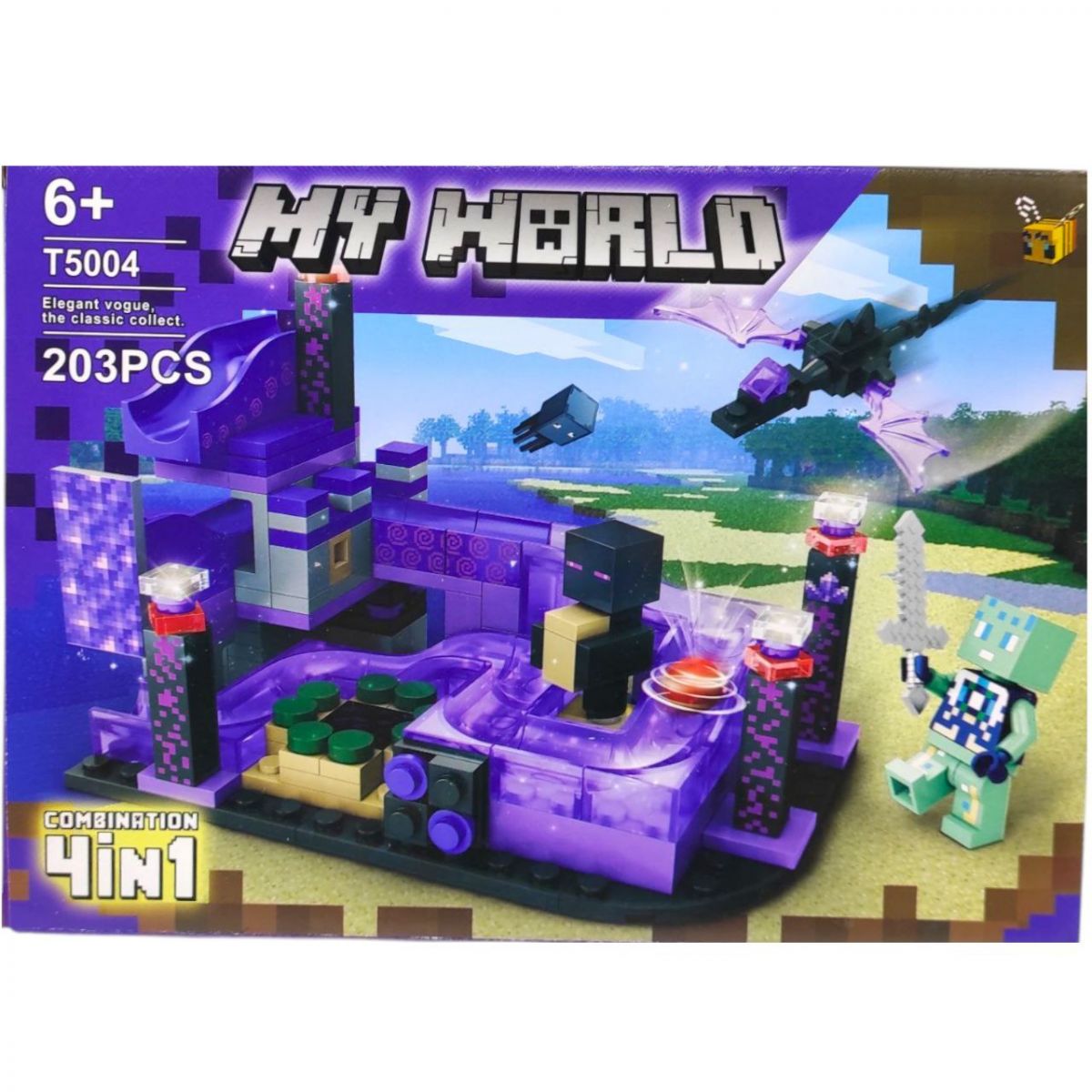 КОНСТРУКТОР МАЙНКРАФТ / MINECRAFT (ВИД 4)  фото 1