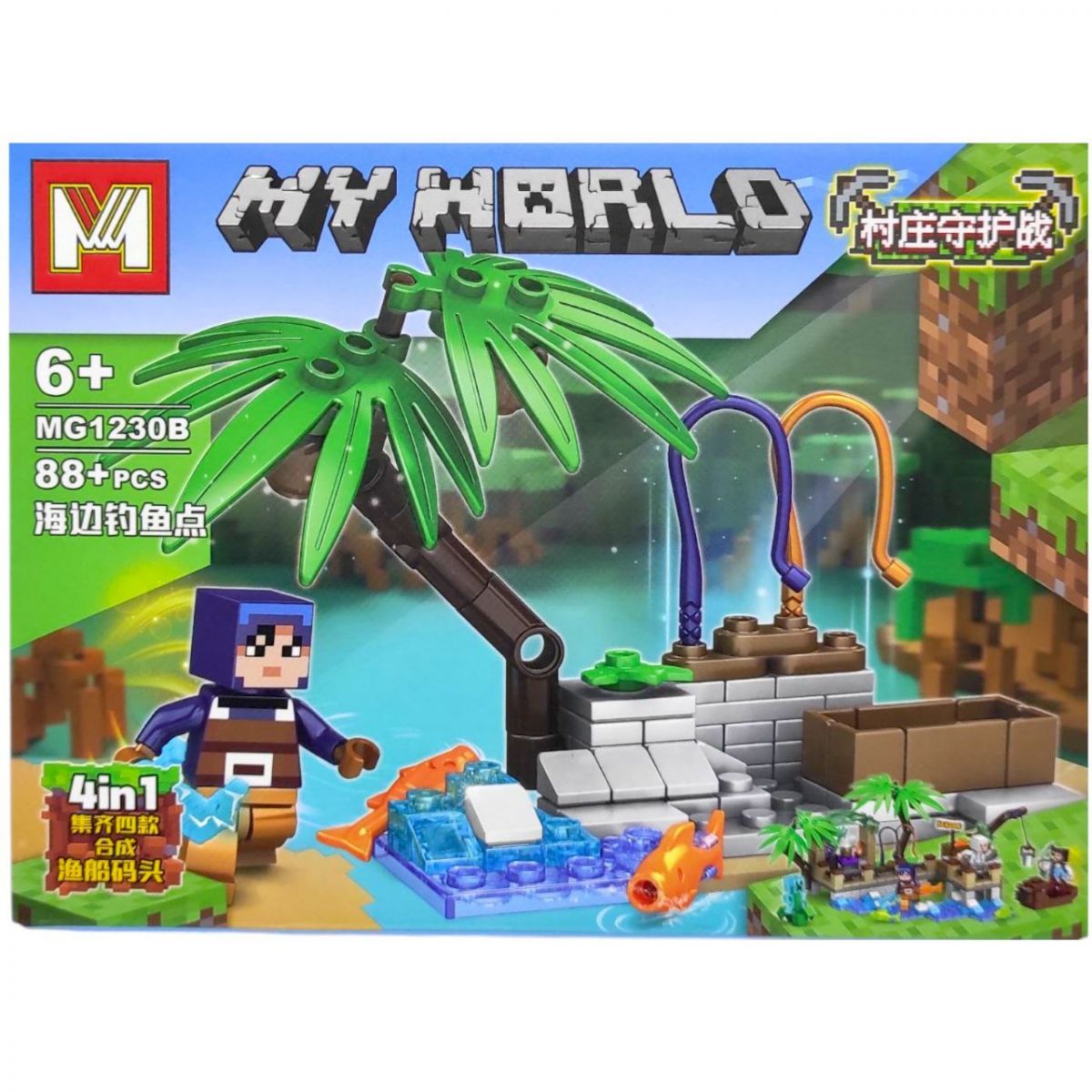 КОНСТРУКТОР MINECRAFT (ВИД 3)  фото 1