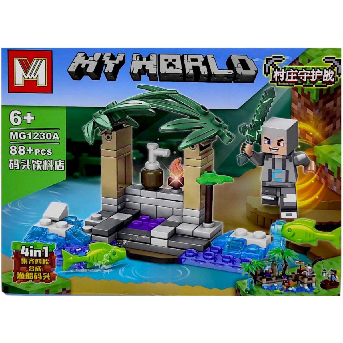 КОНСТРУКТОР MINECRAFT (ВИД 4)  фото 1