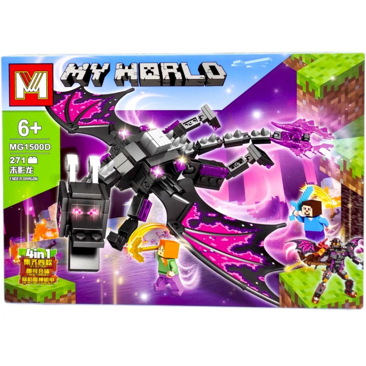 КОНСТРУКТОР MINECRAFT (ВИД 3)  фото 1