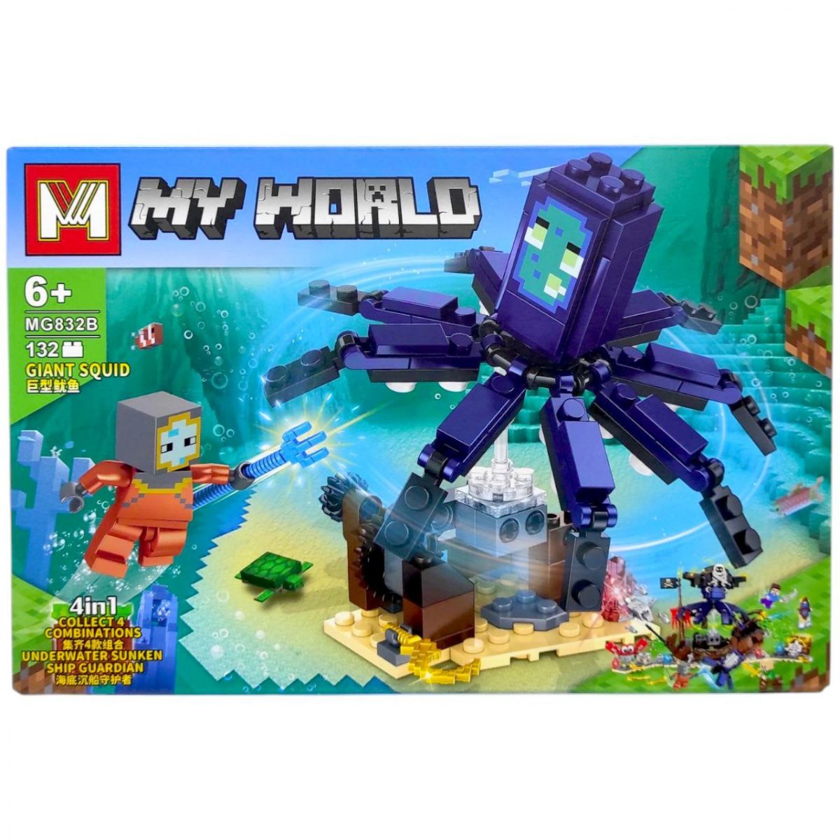 КОНСТРУКТОР MINECRAFT (ВИД B)  фото 1