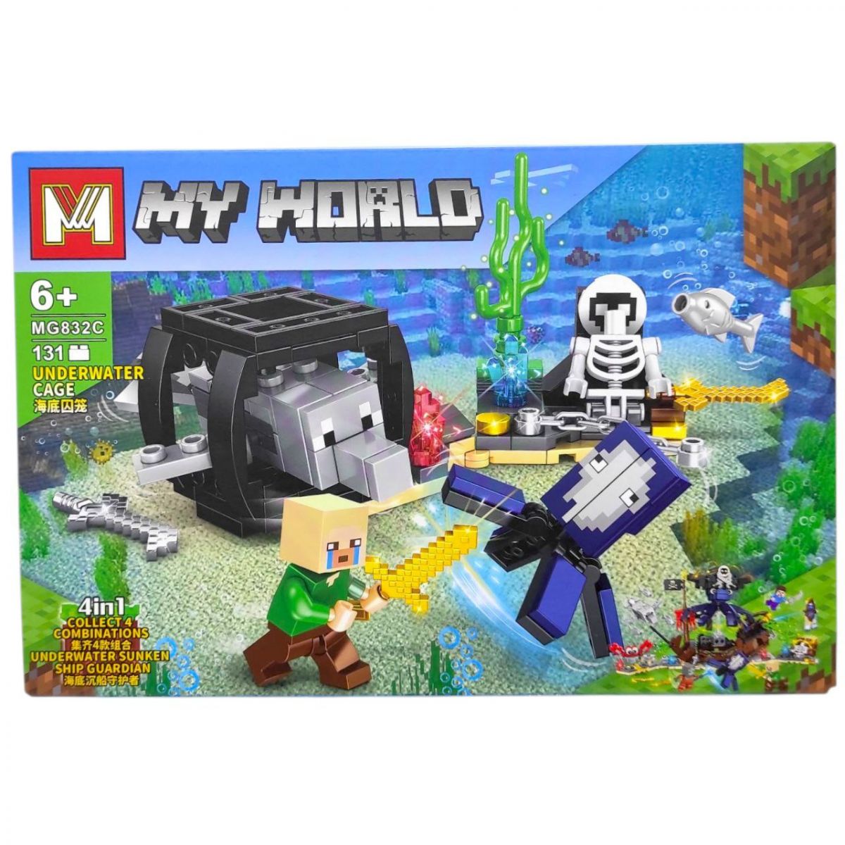 КОНСТРУКТОР MINECRAFT (ВИД C)  фото 1