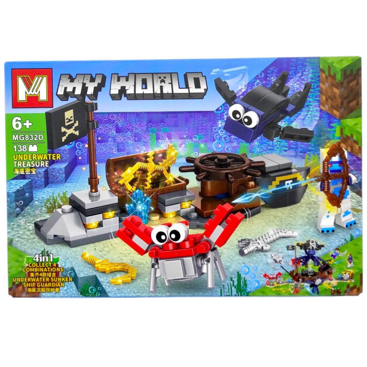 КОНСТРУКТОР MINECRAFT (ВИД D)  фото 1