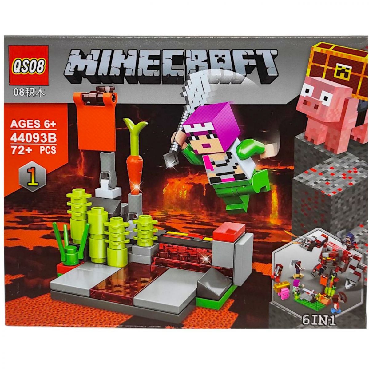 КОНСТРУКТОР МАЙНКРАФТ / MINECRAFT  (ВИД 1)  фото 1