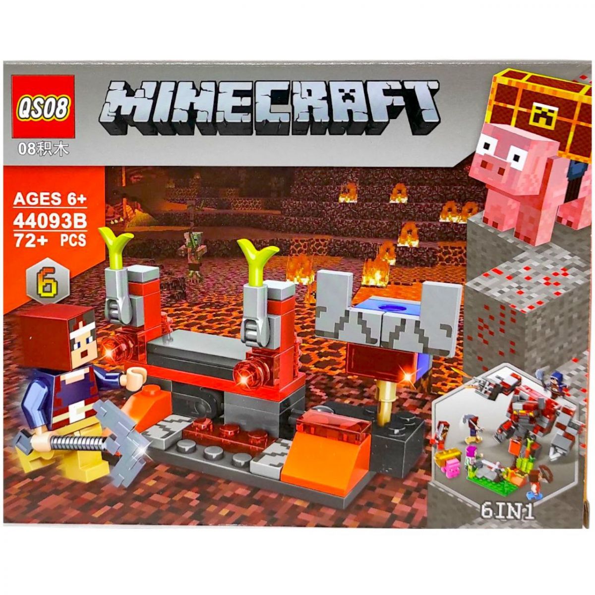 КОНСТРУКТОР МАЙНКРАФТ / MINECRAFT  (ВИД 6)  фото 1