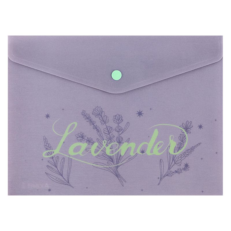 Папка на кнопці А5+ Lavender-2 фото 1 Папка на кнопці А5+ Lavender-2 фото 1