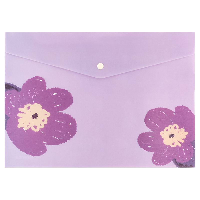 Папка на кнопці А4 Lavender-4 фото 1 Папка на кнопці А4 Lavender-4 фото 1