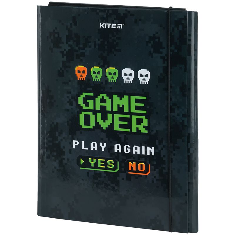 Папка для праці, А4, Game over фото 1 Папка для праці, А4, Game over фото 1