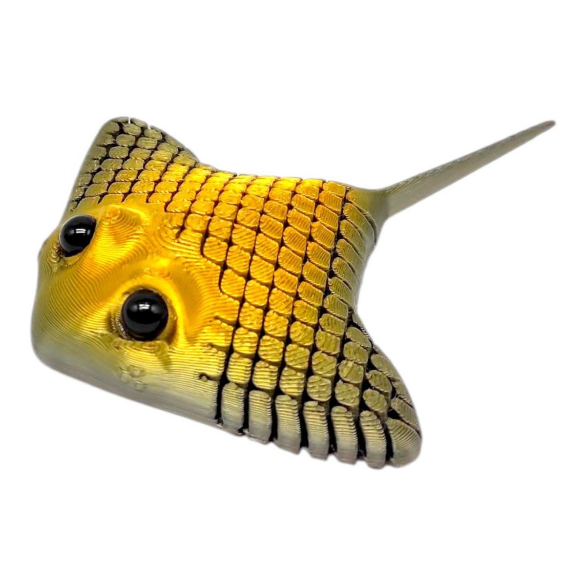 Іграшка рухлива 3D Скат (СВІТЛО-КОРИЧНЕВИЙ) 10 см  фото 1