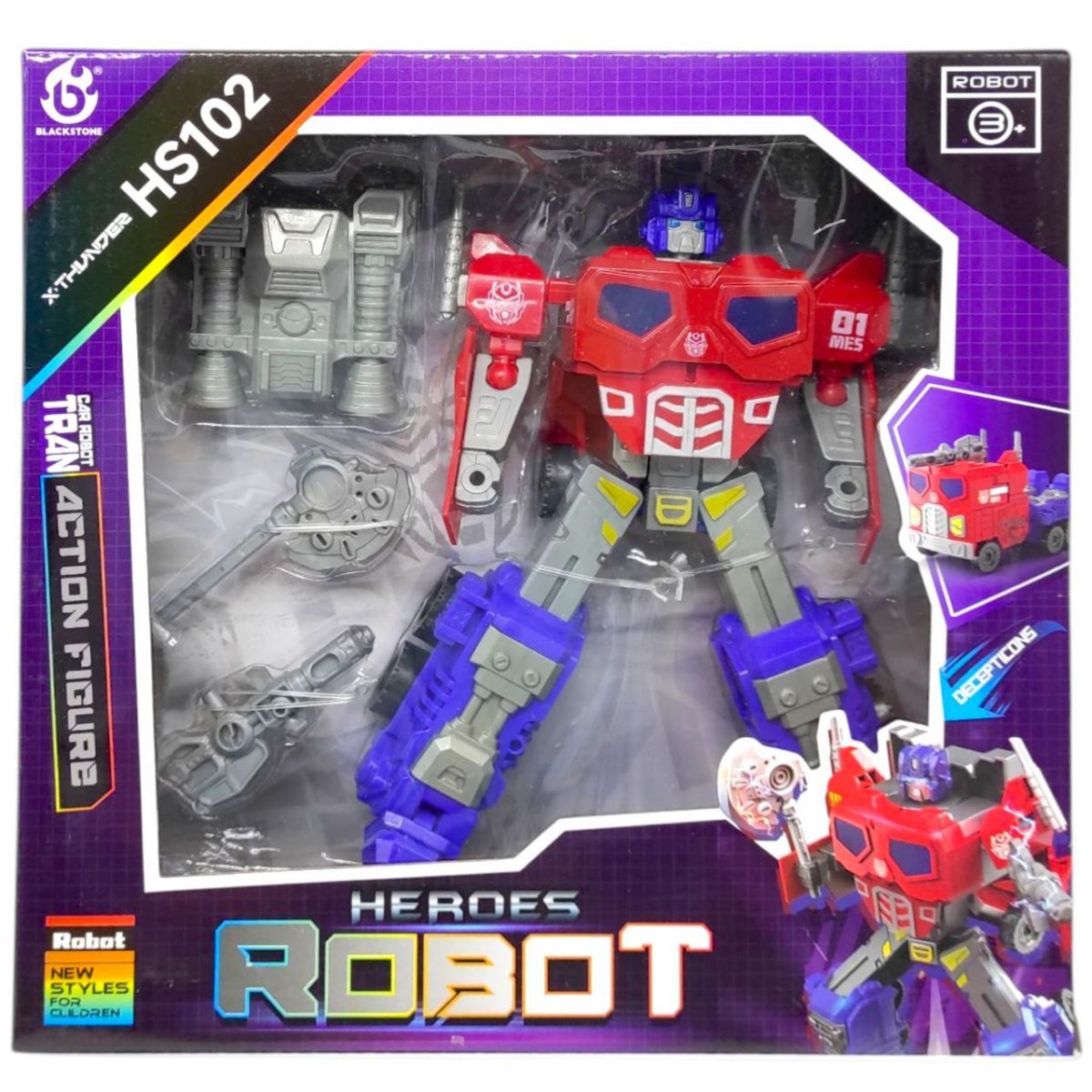 Трансформер "Robot/Car" в коробці  фото 1