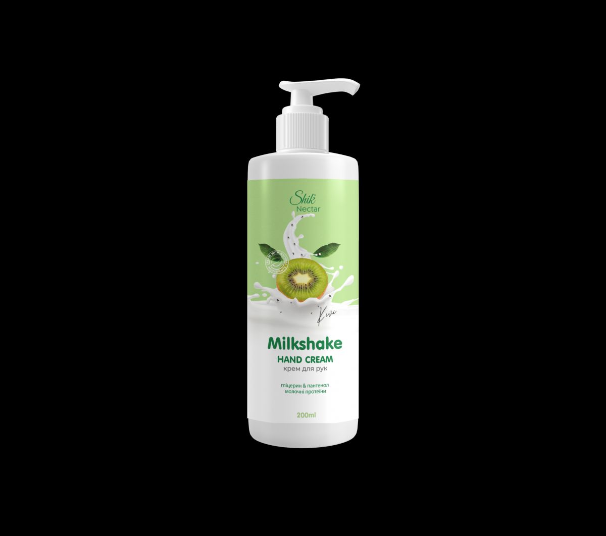 Shik Nectar Milk Shake крем д/рук 200мл з ароматом ківі  фото 1