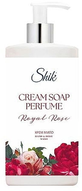 Shik Royal Rose крем мило 450г з дозатором фото 1 Shik Royal Rose крем мило 450г з дозатором фото 1