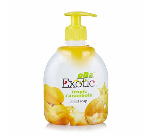 Ода Exotic рідке мило дозатор 300г Тропiчна карамбола фото 1 Ода Exotic рідке мило дозатор 300г Тропiчна карамбола фото 1