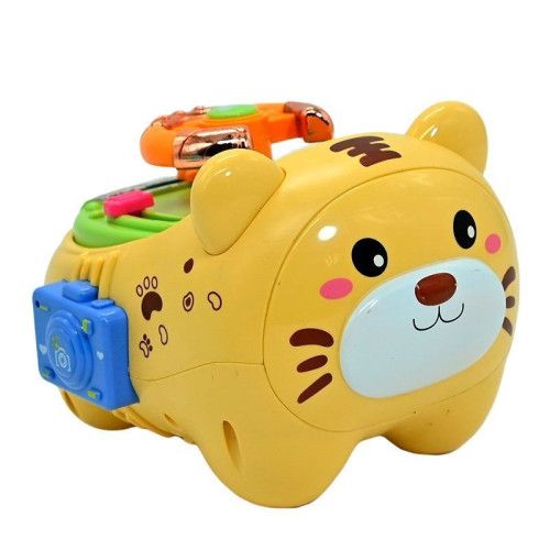 Кермо "Кіт-мандрівник", звук, світло, укр (жовтий) БОРДО кермо  фото 1