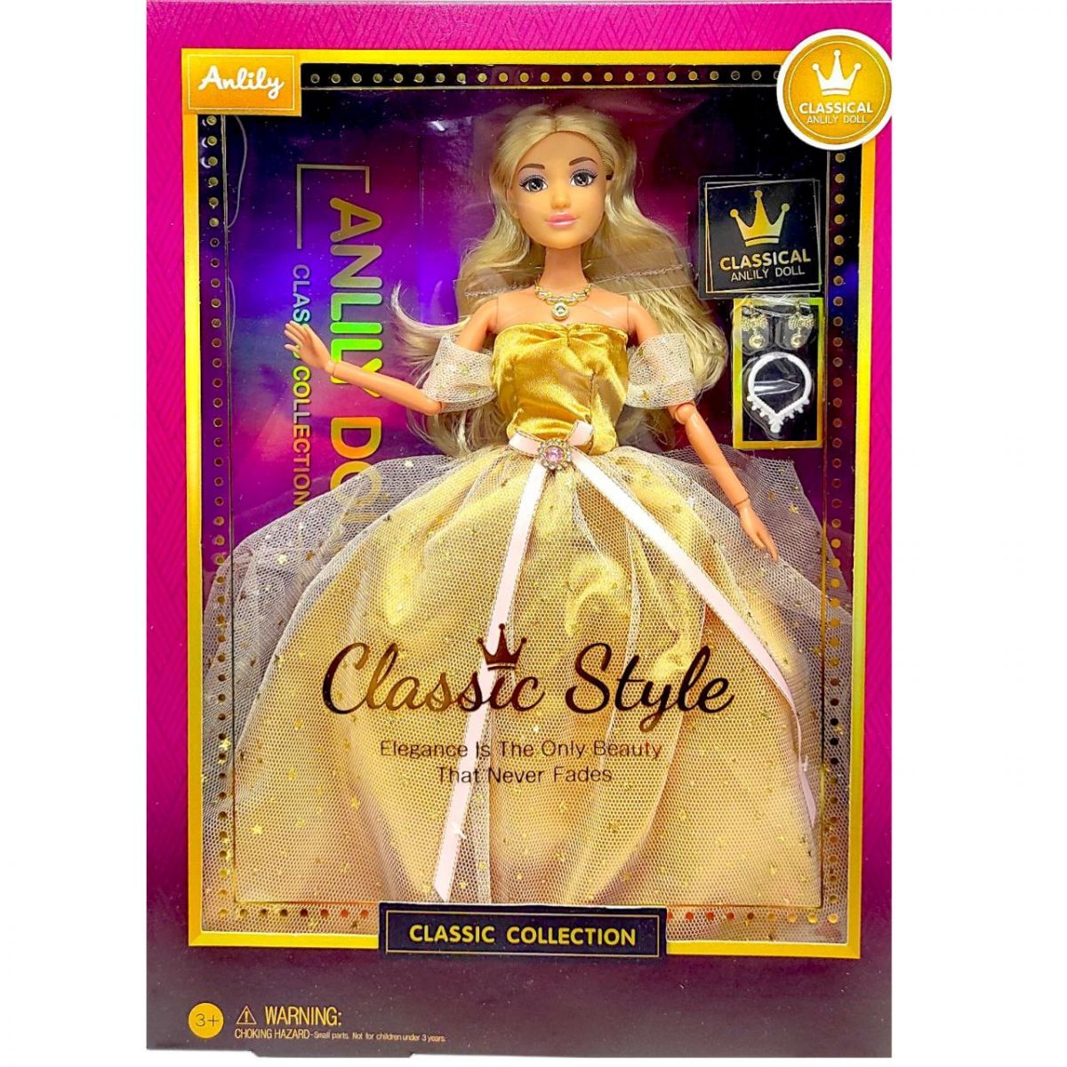 Лялька "Classic Style" в коробці  фото 1