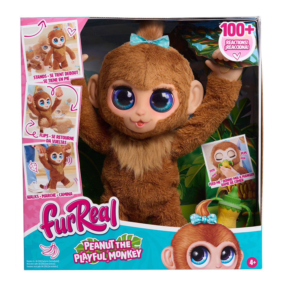 Інтерактивна іграшка Furreal – Грайлива мавпочка Арахіс  фото 1