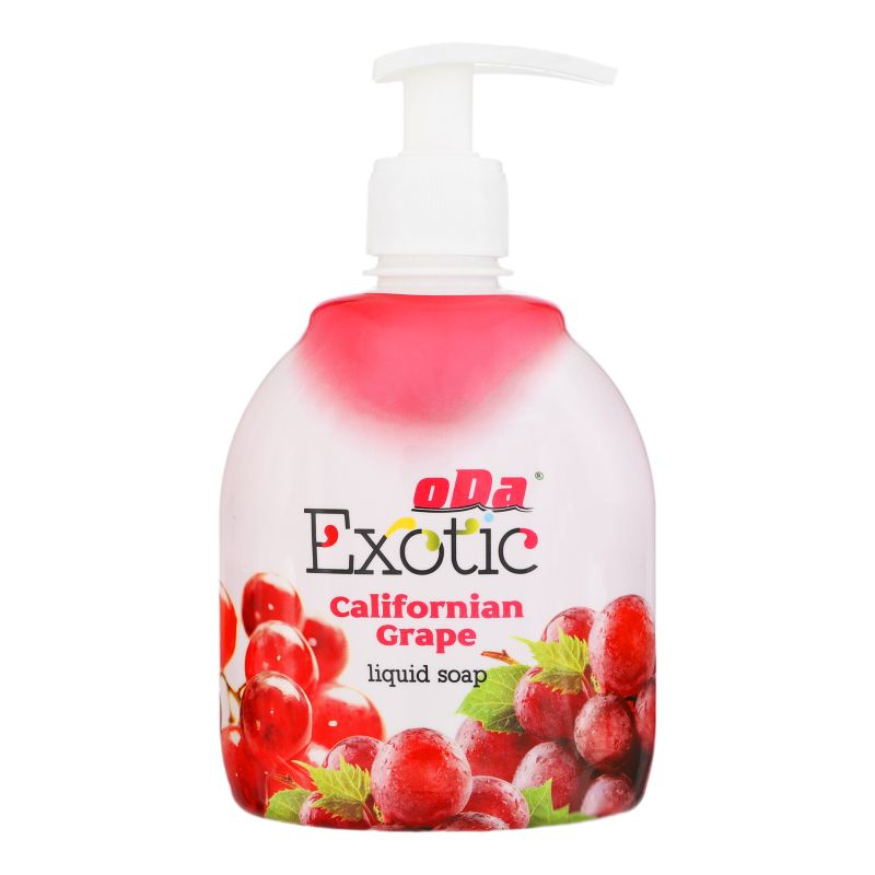 Ода Exotic, рідке мило дозатор (300г) Каліфорнійський виногад  фото 1