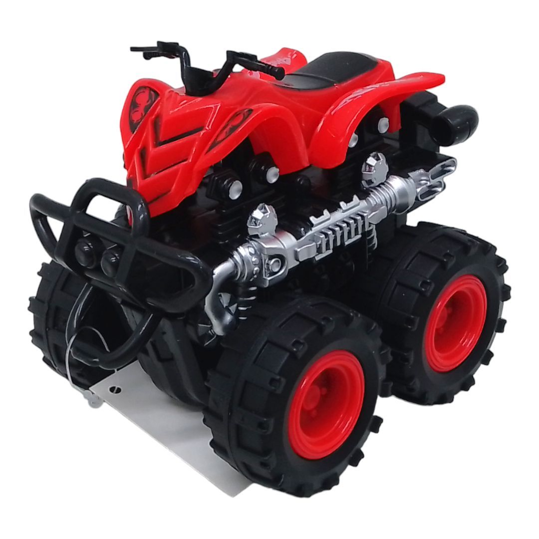 Уценка.  Инерционная машинка "Sport", красный - Відламане кермо  фото 1