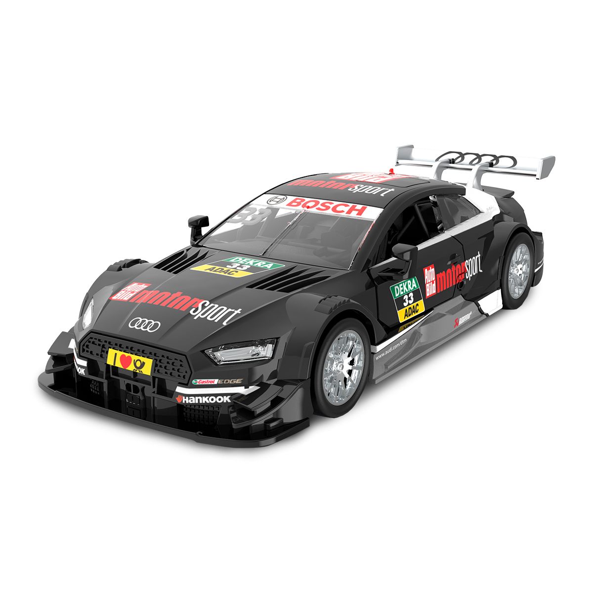 Автомодель - AUDI RS 5 DTM (чорний)  фото 1