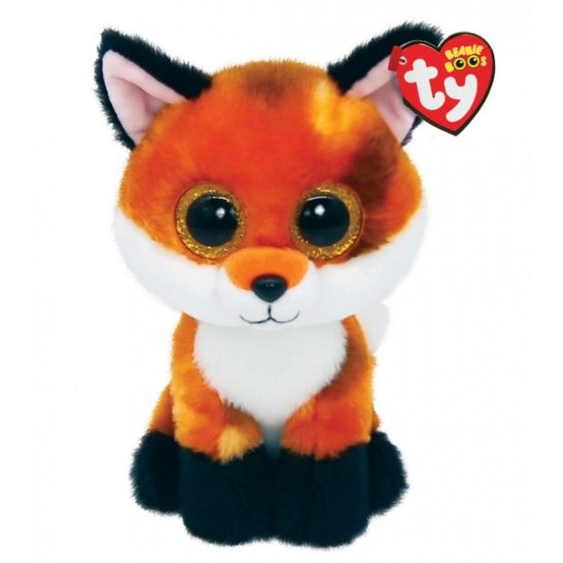 Дитяча іграшка м’яка "BEANIE BELLIES.  Лис MEADOW" 15 см  фото 1