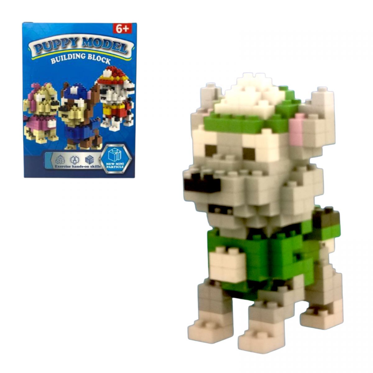 Конструктор "Щенячий патруль - Рокі" 403 деталі, в коробці  фото 1