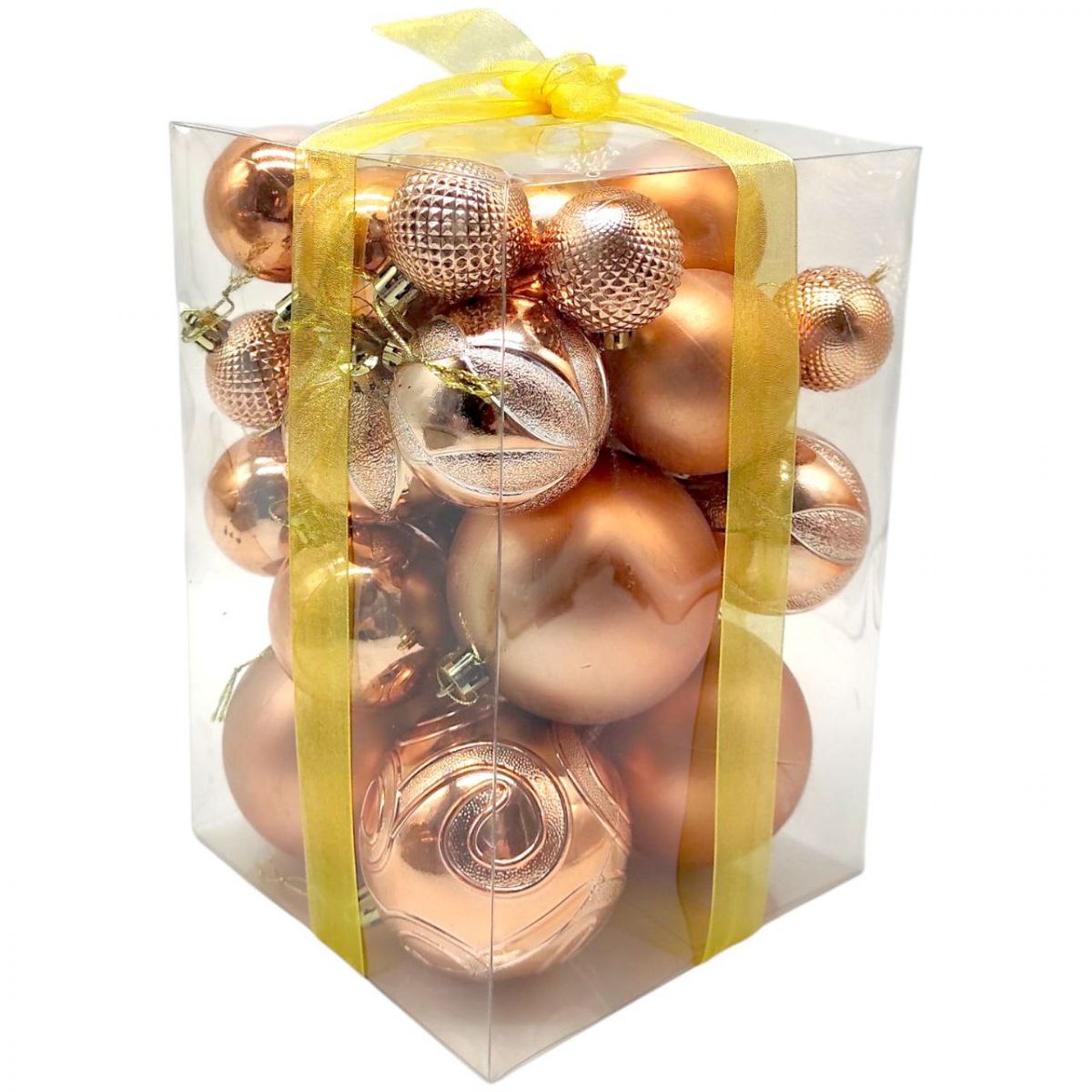 Новогодние украшения, шарики, 30 штук, в слюде  фото 1