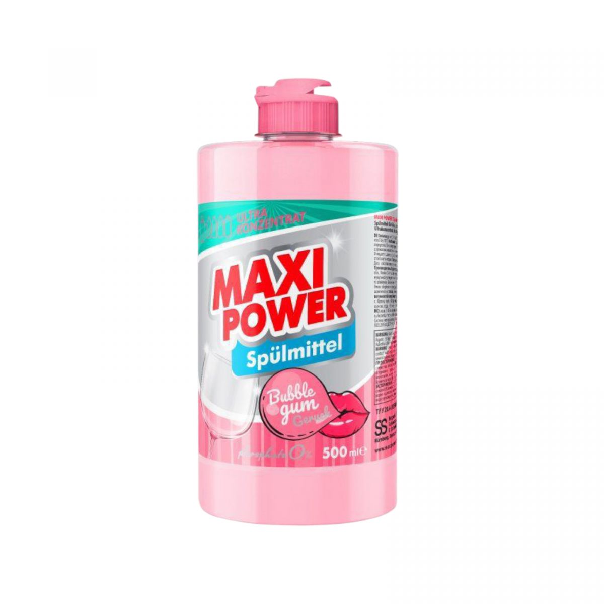 MAXI POWER Средство для мытья посуды Бабл Гамм 500мл  фото 1 MAXI POWER Средство для мытья посуды Бабл Гамм 500мл  фото 1