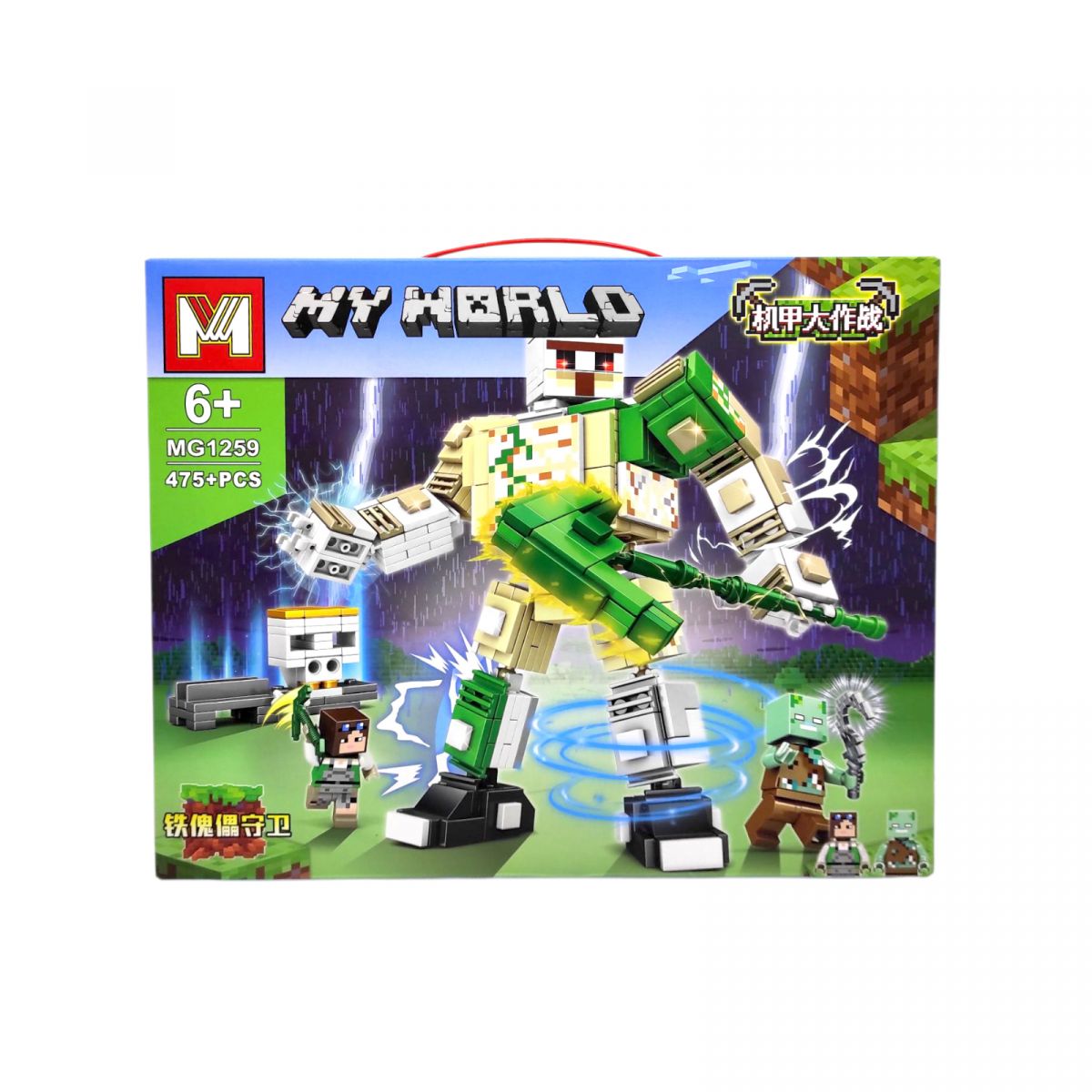 КОНСТРУКТОР MINECRAFT (475 ДЕТАЛЕЙ)  фото 1