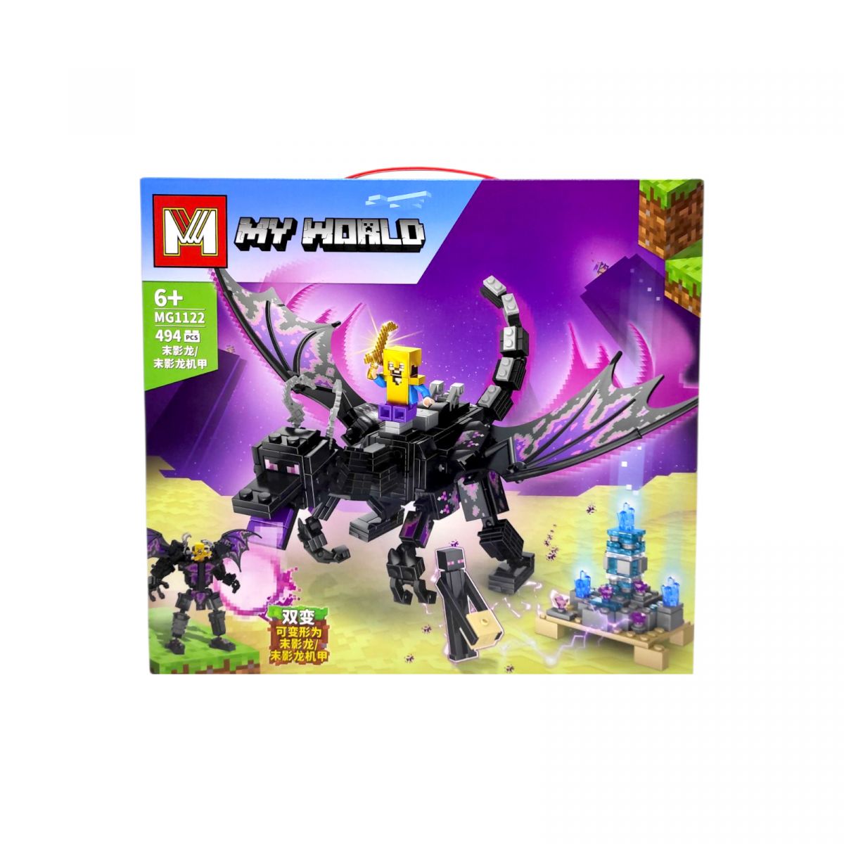 КОНСТРУКТОР MINECRAFT (494 ДЕТАЛЕЙ)  фото 1