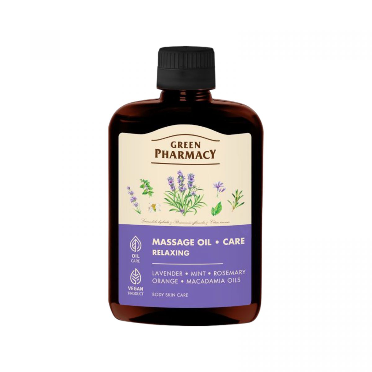 Green Pharmacy олія масажна 200мл розслаблююча  фото 1