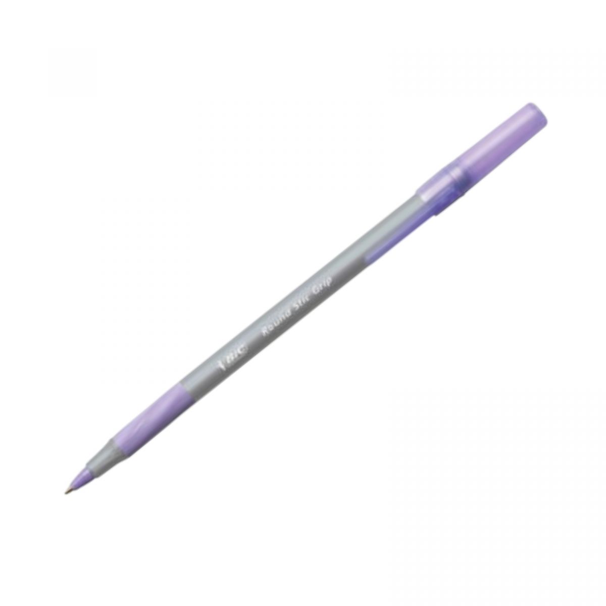 BIC Ручка Round Stic Exact фіолетова 1шт фото 1 BIC Ручка Round Stic Exact фіолетова 1шт фото 1