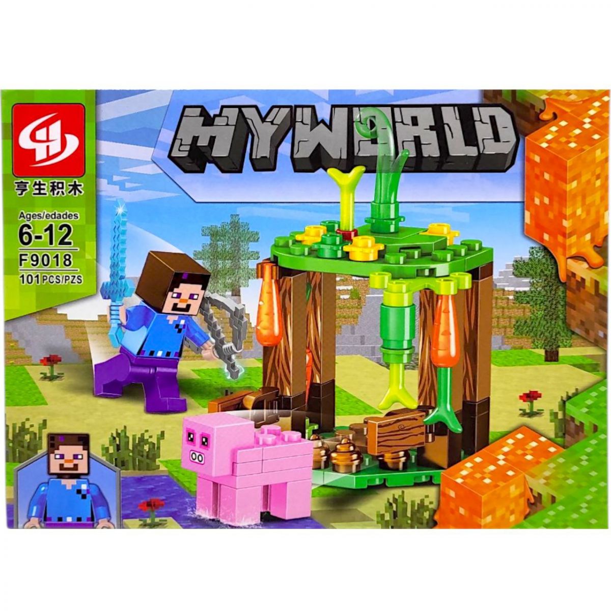 Конструктор "Майнкрафт/Minecraft" (вид 2)  фото 1