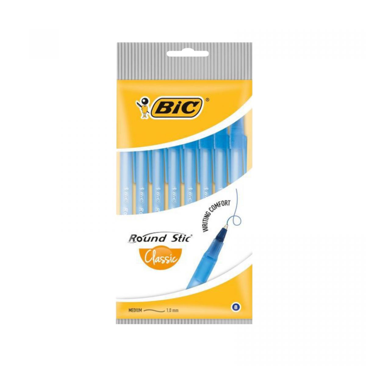 BIC Ручка Round Stic Синя 8 уп. фото 1 BIC Ручка Round Stic Синя 8 уп. фото 1