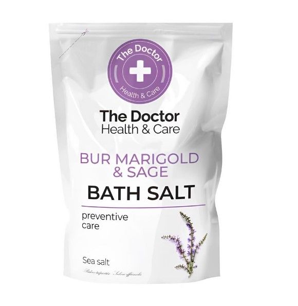 The Doctor Health  Care сіль д/ванн дой-пак 500г Череда і шавлія  фото 1