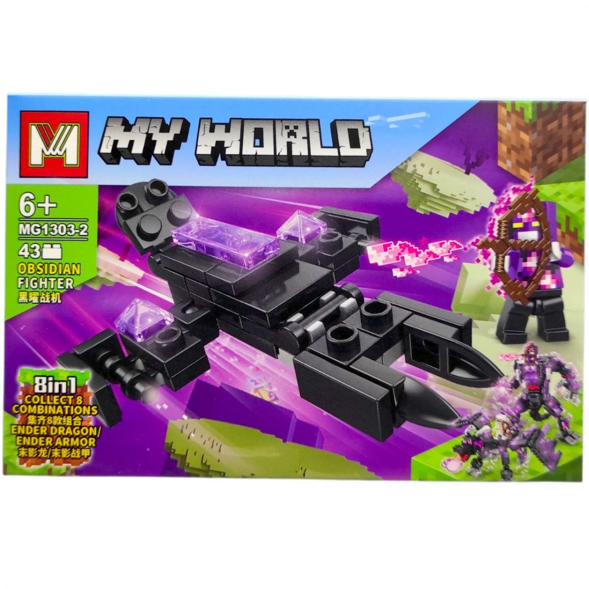 КОНСТРУКТОР "МАЙНКРАФТ/MINECRAFT" (ВИД 2)  фото 1