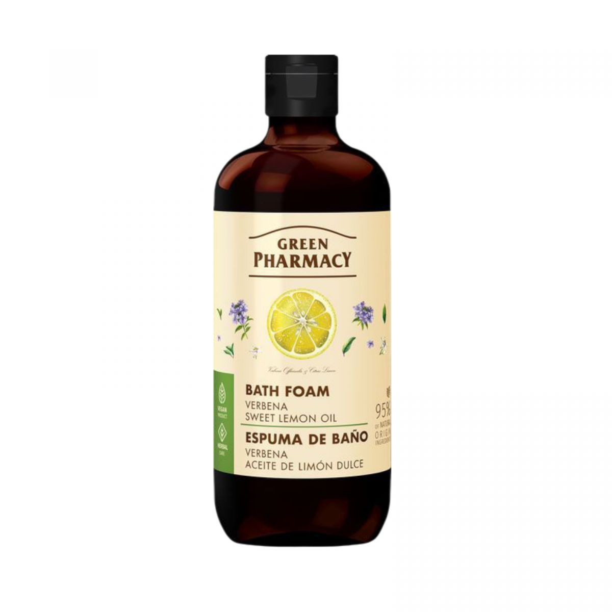 Green Pharmacy пена д/ванн 500мл вербена и масло сладкого лимона  фото 1 Green Pharmacy пена д/ванн 500мл вербена и масло сладкого лимона  фото 1