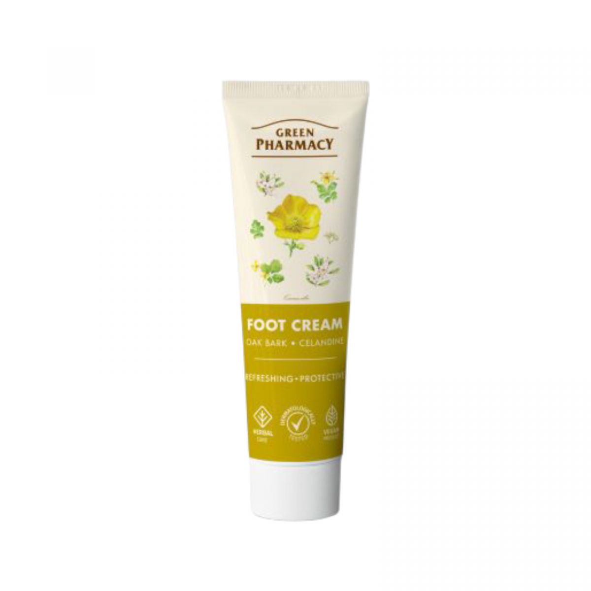 Green Pharmacy крем д/ног 100мл освежающий, защитный фото 1 Green Pharmacy крем д/ног 100мл освежающий, защитный фото 1