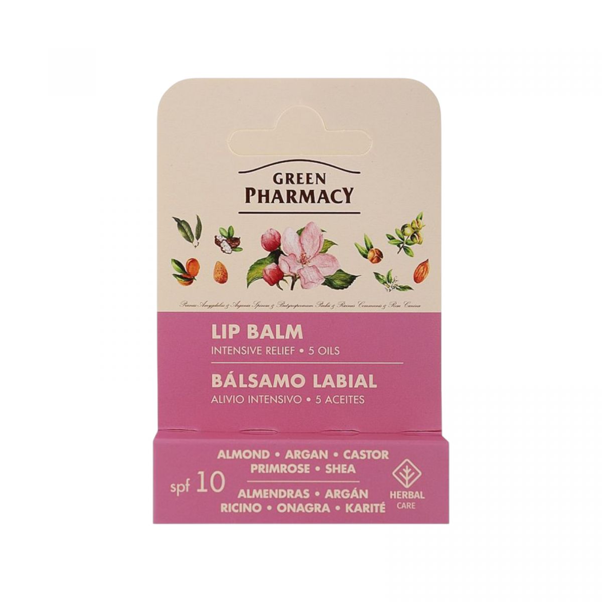 Green Pharmacy бальзам д/губ 3,6г интенсивное смягчение на основе 5 масел фото 1 Green Pharmacy бальзам д/губ 3,6г интенсивное смягчение на основе 5 масел фото 1