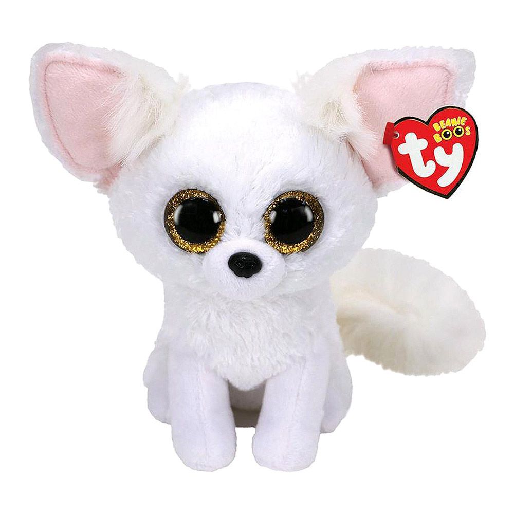 Дитяча іграшка м’яконабивна TY Beanie Boo's. Біла лисиця FENNEC 15см фото 1 Дитяча іграшка м’яконабивна TY Beanie Boo's. Біла лисиця FENNEC 15см фото 1