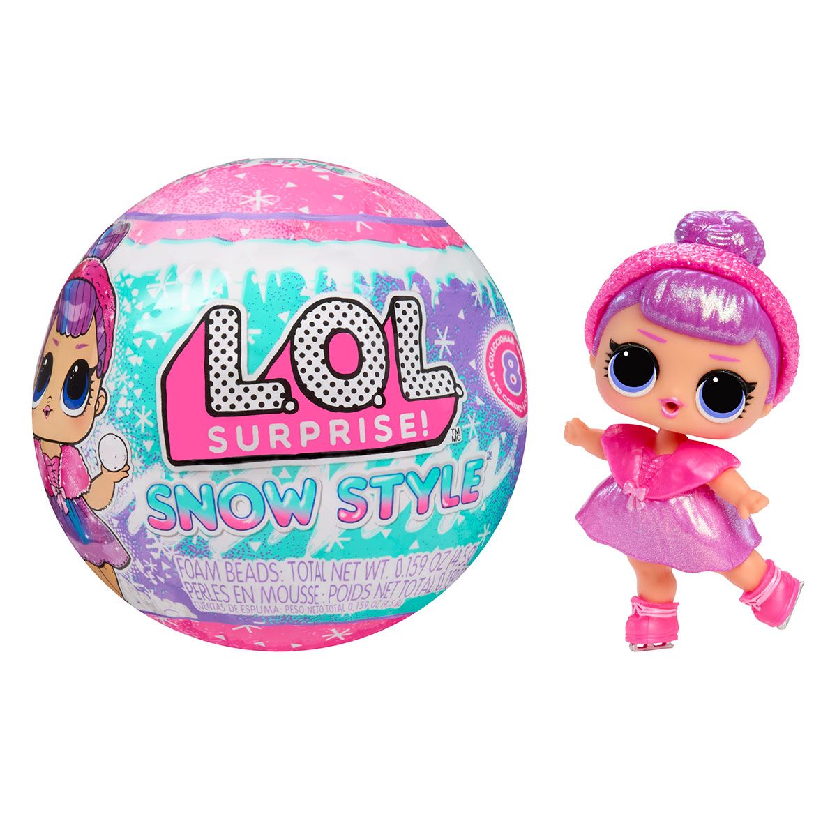 Игровой набор с куклой L. O. L. Surprise! - снежный стиль фото 1 Игровой набор с куклой L. O. L. Surprise! - снежный стиль фото 1