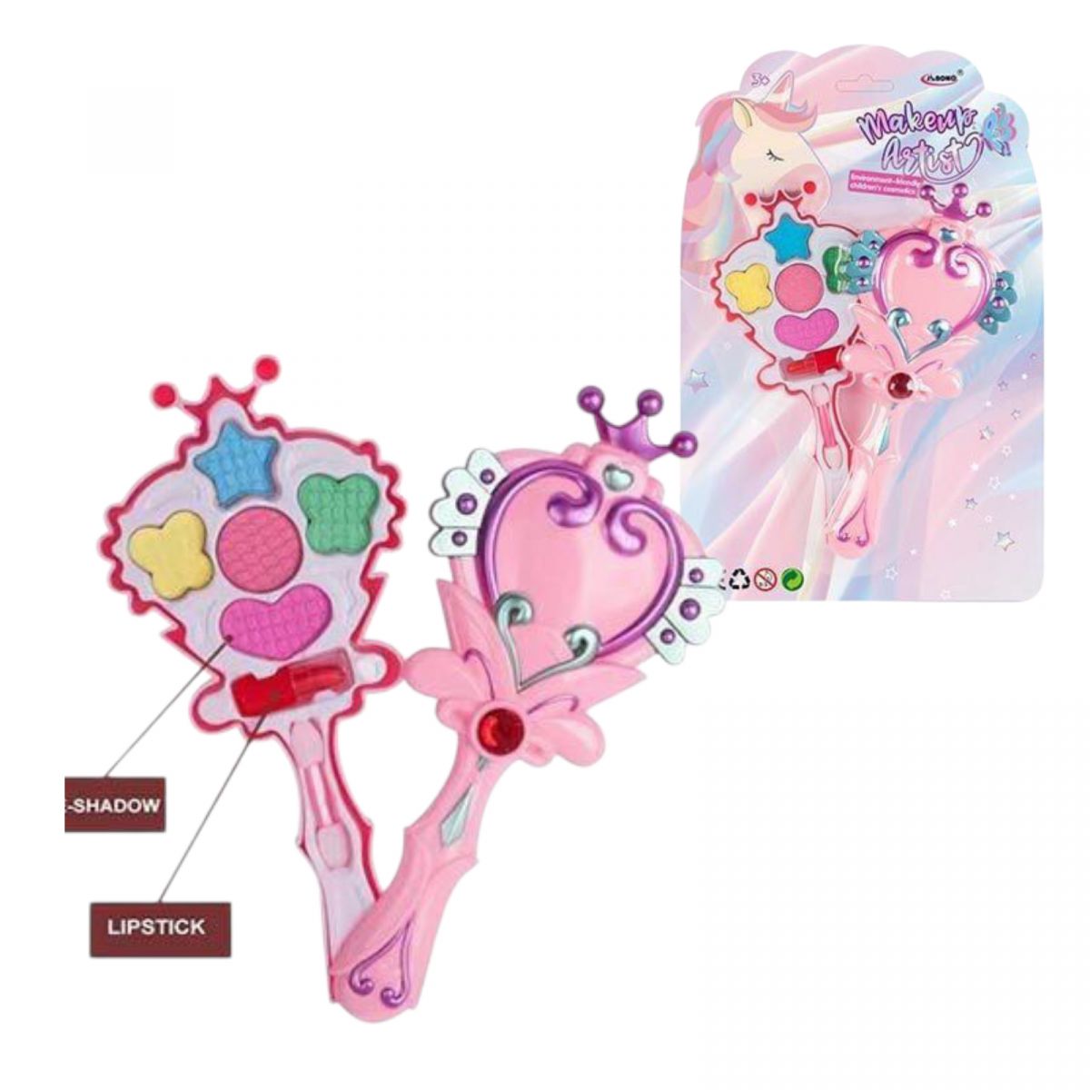 Косметикатин для век, помады, аппликатор, на листьях.  фото 1 Косметикатин для век, помады, аппликатор, на листьях.  фото 1