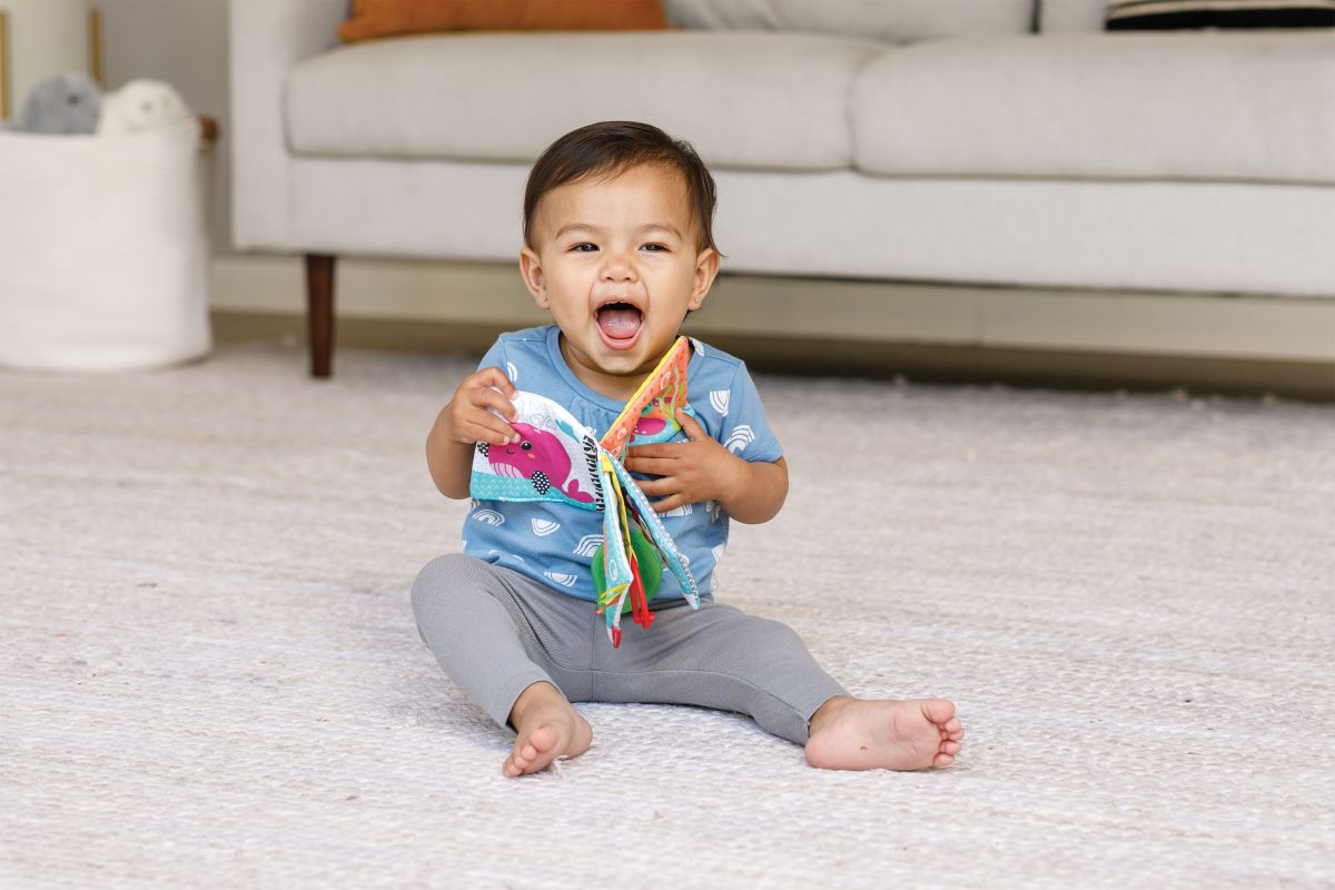 Навесная книга с прорезывателем Восьминожка  фото 1