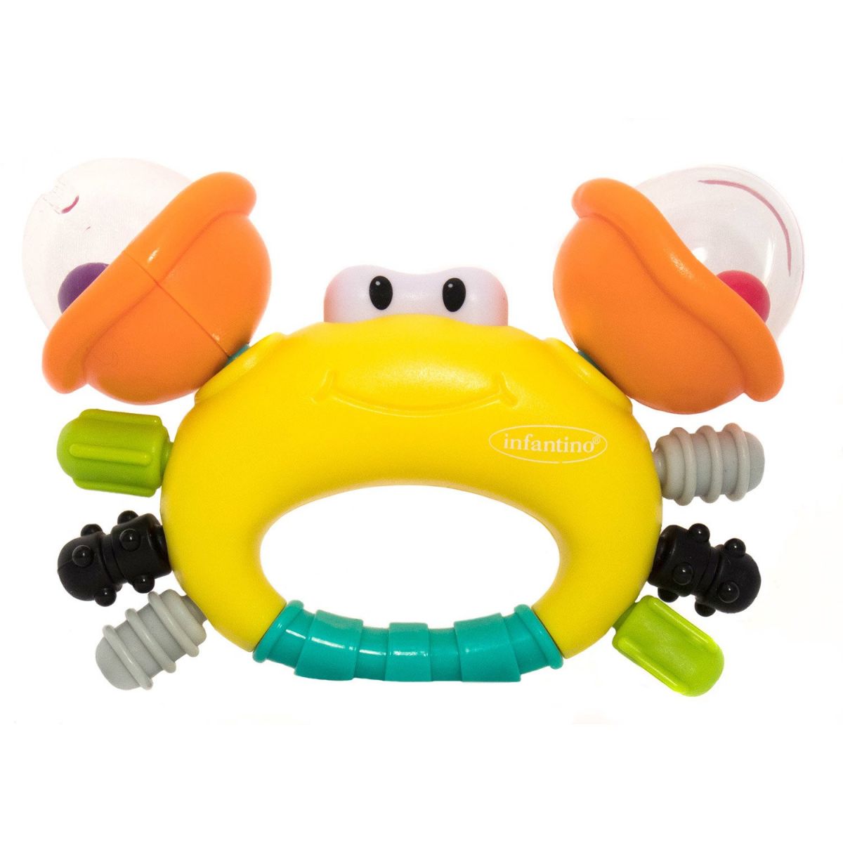 Погремушка с прорезывателем Мистер Краб  фото 1