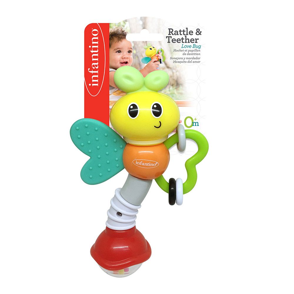 Погремушка с прорезывателем Мисс Баг  фото 1