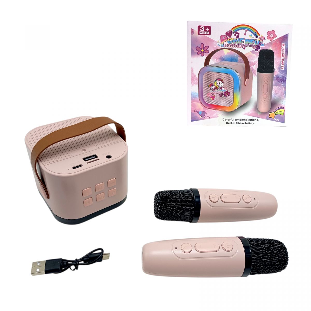 Караоке и подсветка, в коробке  фото 1 Караоке и подсветка, в коробке  фото 1