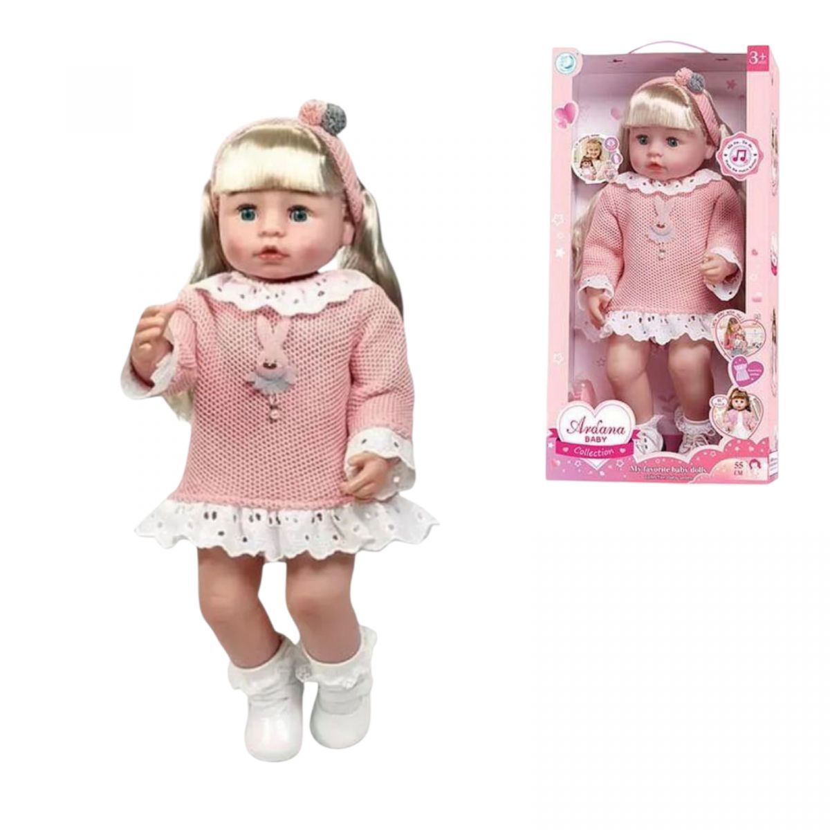 Уцінка.  Лялька в коробці   - Надірвана упаковка  фото 1