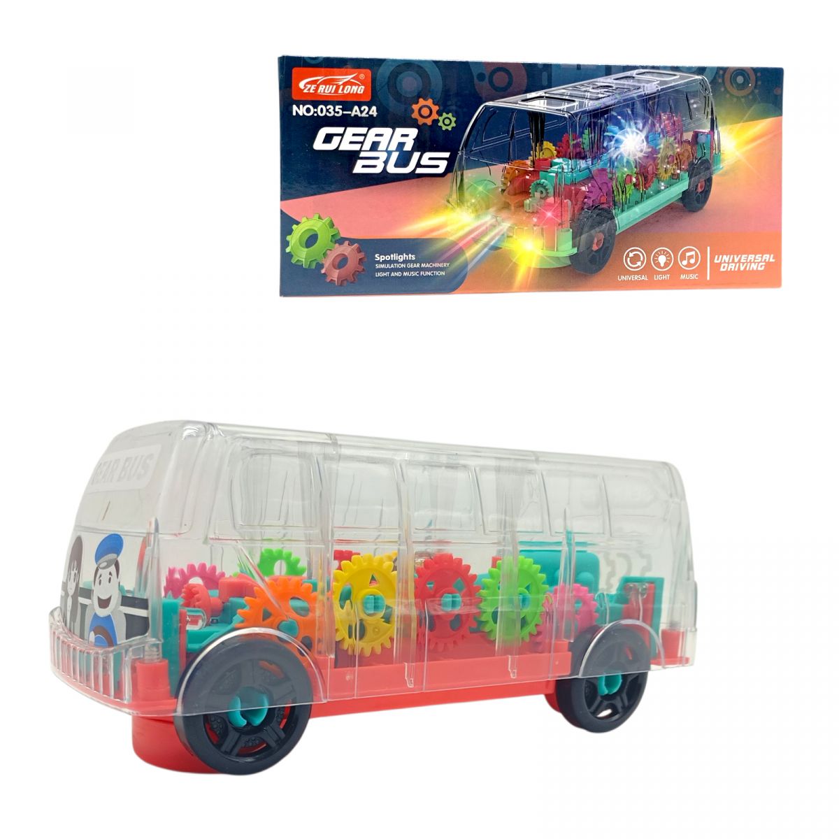 Автобус 3D подсветка,(РОЗОВЫЙ)  фото 1 Автобус 3D подсветка,(РОЗОВЫЙ)  фото 1