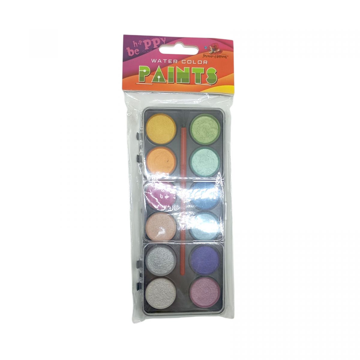 Акварельні фарби, 12 кольорів, 2,1см, перламутрові  фото 1 Акварельні фарби, 12 кольорів, 2,1см, перламутрові  фото 1