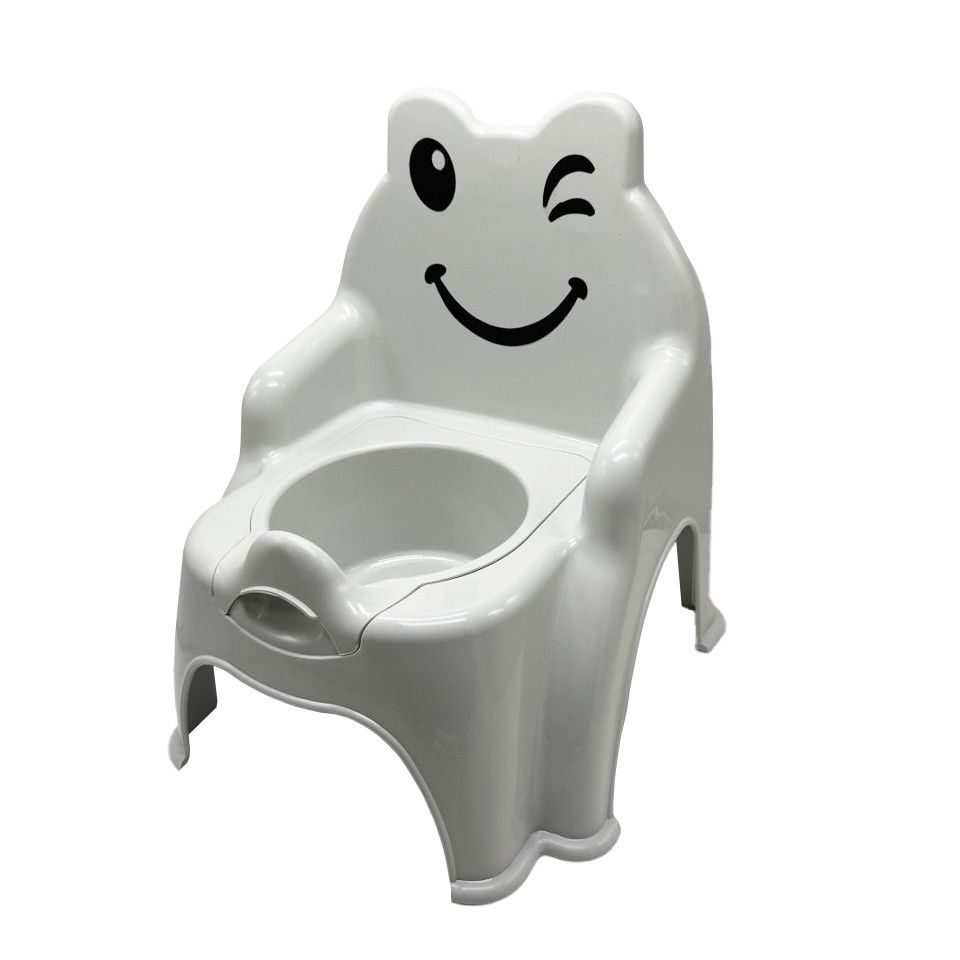 Горщик дитячий №1 світло-сірий  фото 1