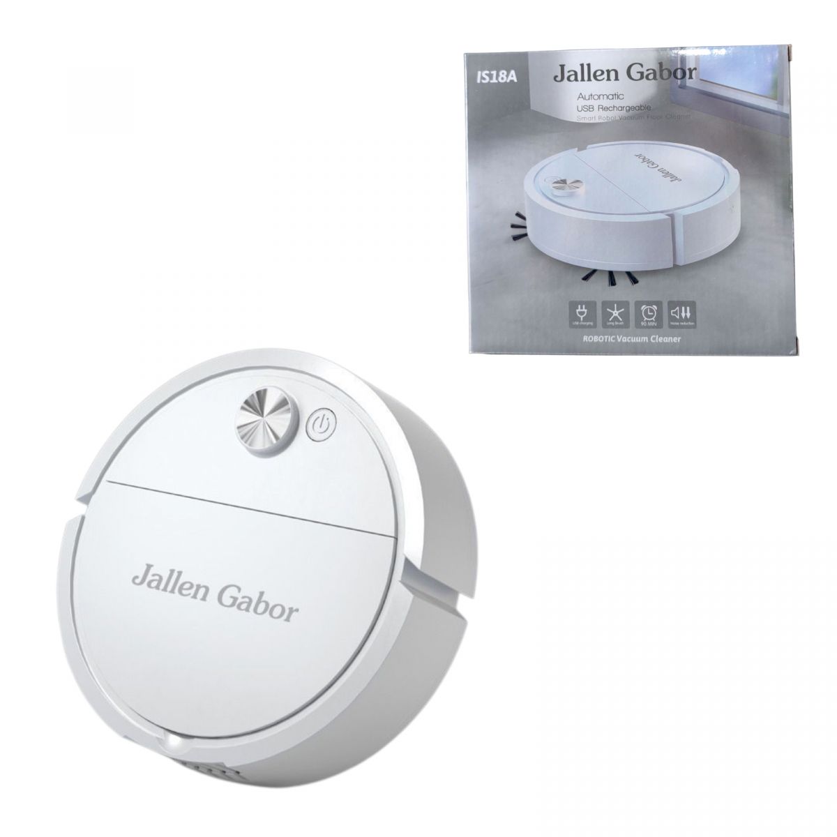 Робот-пилосос (БІЛИЙ)  фото 1 Робот-пилосос (БІЛИЙ)  фото 1